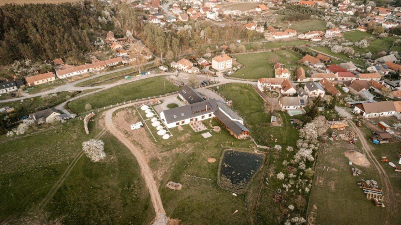 הוילה Velké Meziříčí Farma Tasov מראה חיצוני תמונה