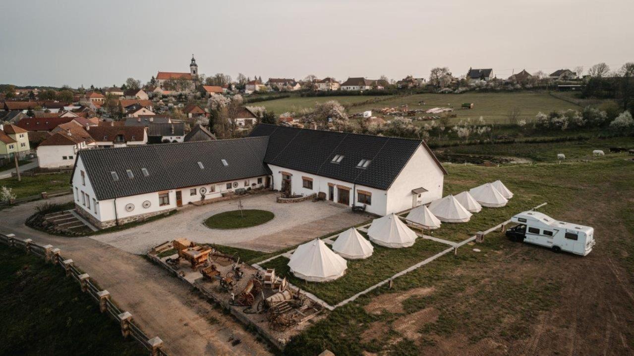 הוילה Velké Meziříčí Farma Tasov מראה חיצוני תמונה