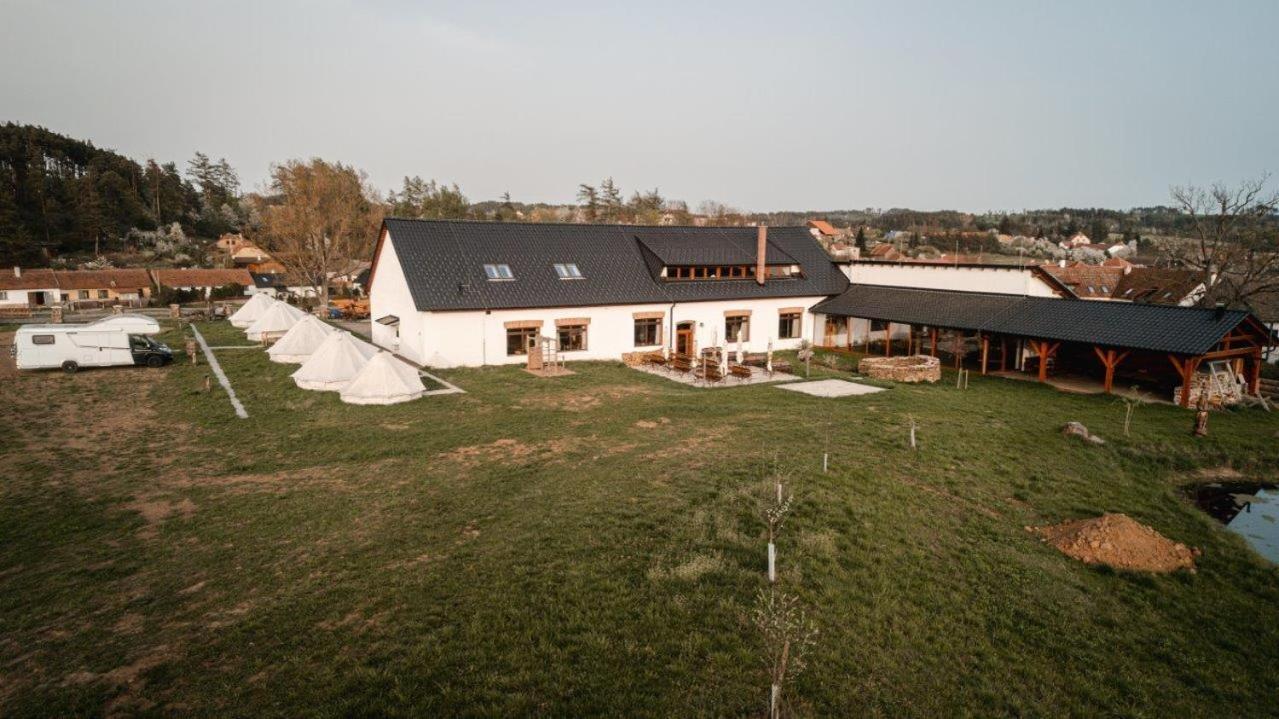 הוילה Velké Meziříčí Farma Tasov מראה חיצוני תמונה